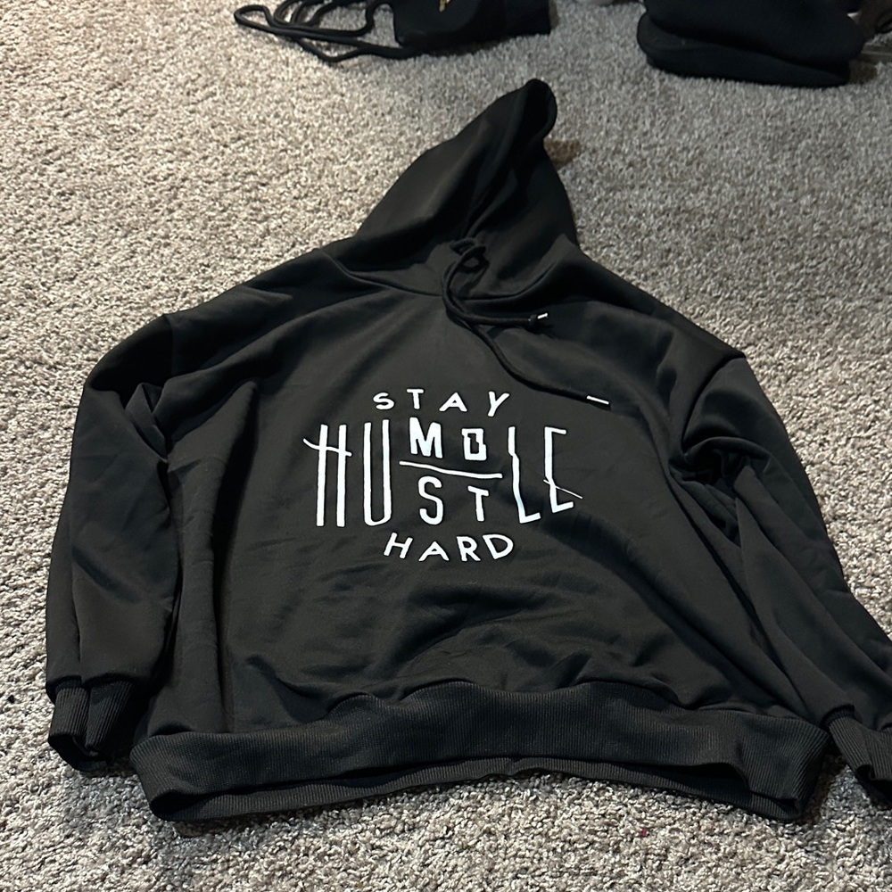 Hustle Gang Black Hoodie